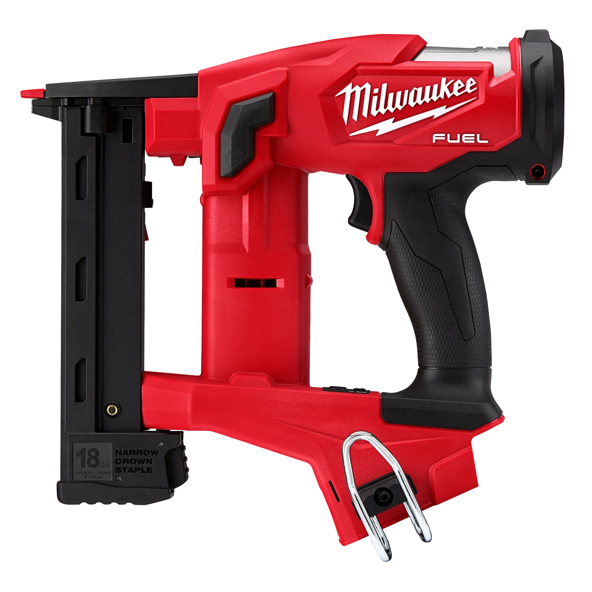 Milwaukee M18 FUEL 2749 narrow-crown cordless stapler with long magazine