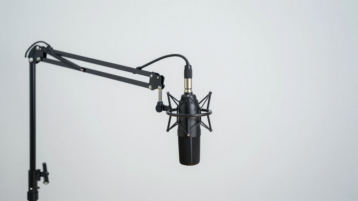 Best Microphone Boom Arms for Desk Setups